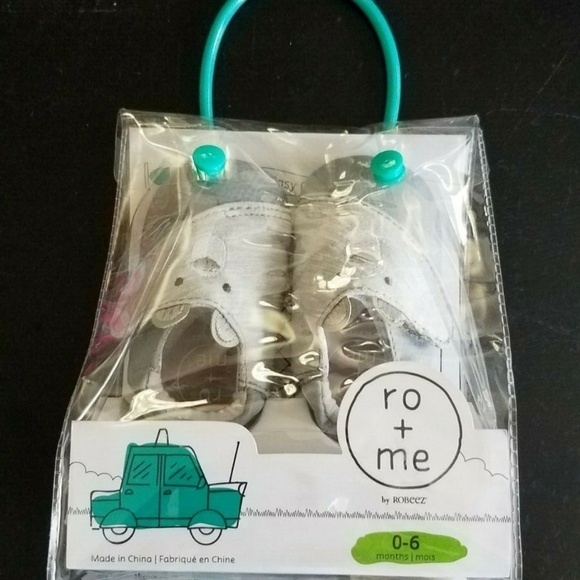 Ro+Me by Robeez Baby Boys' Bear Sneakers 0-6mo - Picture 3 of 10